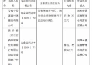 安福中银富登村镇银行被罚30万元：因贷款管理不到位 流动资金贷款被挪用于归还他行贷款