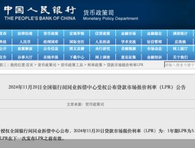 贷款利率维持低位 LPR报价保持不变