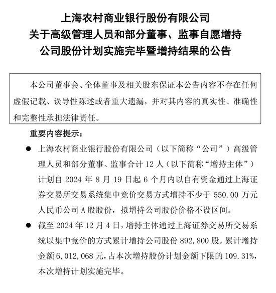 股东、高管密集出手！这些上市银行获增持！