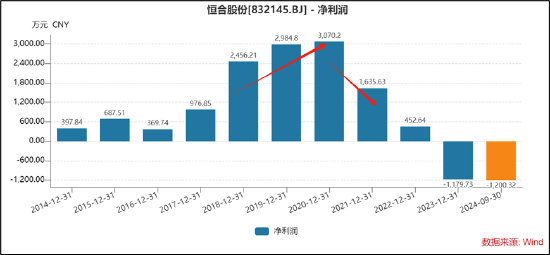 恒合股份业绩逼近退市红线“财技”保壳？现三大异常 冲刺上市招股书是否说谎